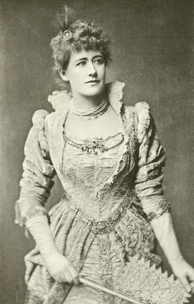 Miss Ellen Terry como Beatrice (gravure) de English Photographer